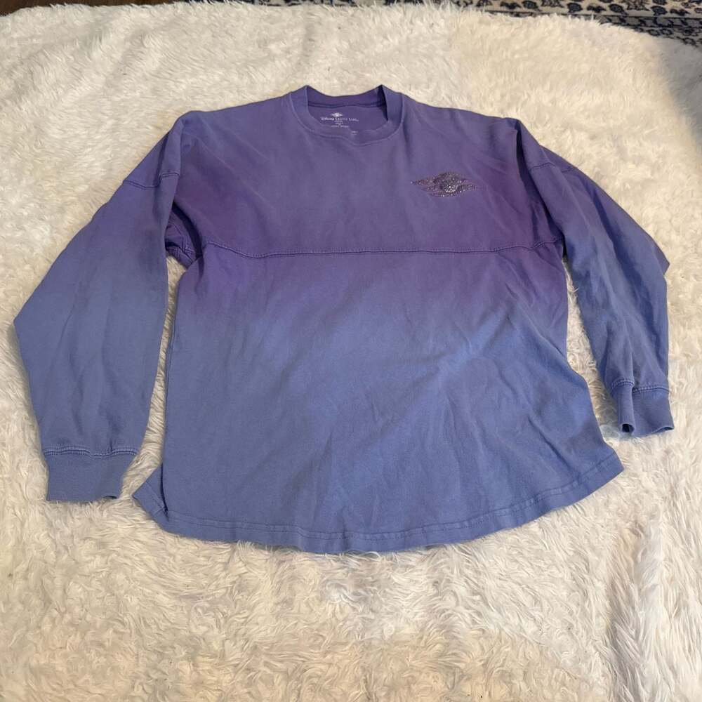 Disney Cruise Line‎ Ombre Purple Spirit Jersey with Glitter Logo